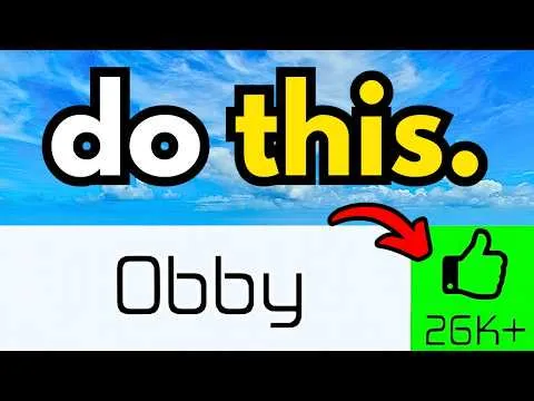 Watch THIS Before Building in Obby Creator...